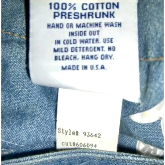 Vintage 80's Bingo Top Denim Pearls Cardigan Flower Sequin Shirt Plus Grandma 16 - Picture 11 of 12